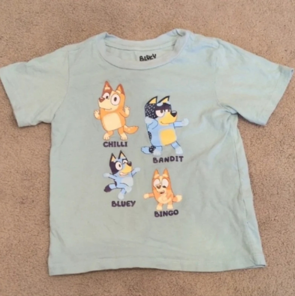 Bluey Family Kids Shirt